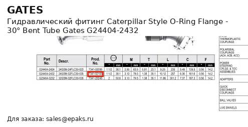 Gates G24404-2432