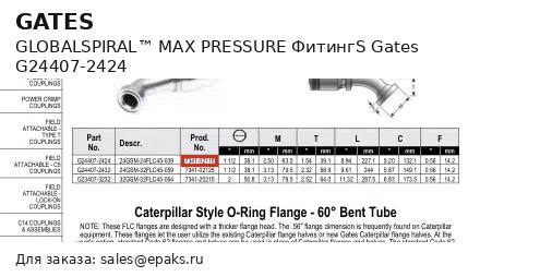 Gates G24407-2424