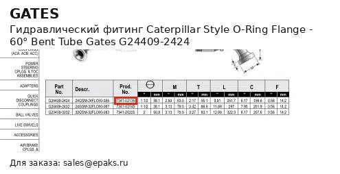 Gates G24409-2424