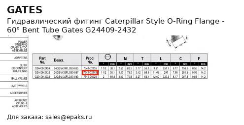 Gates G24409-2432