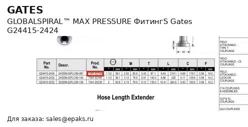 Gates G24415-2424
