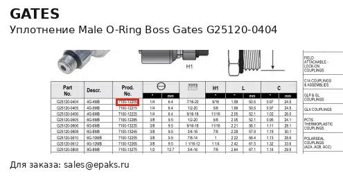Gates G25120-0404