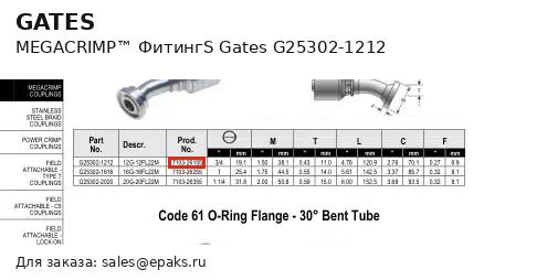 Gates G25302-1212