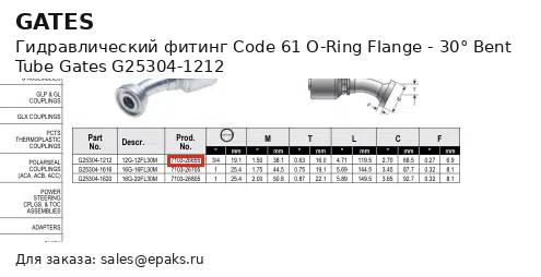 Gates G25304-1212