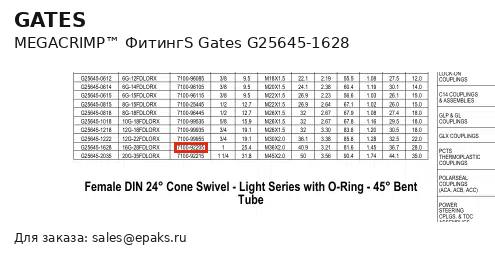 Gates G25645-1628