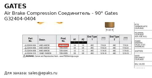 Gates G32404-0404