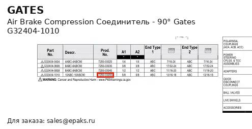 Gates G32404-1010