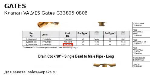 Gates G33805-0808
