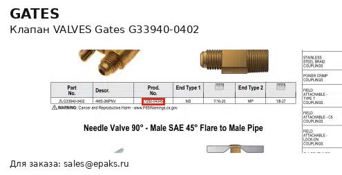 Gates G33940-0402