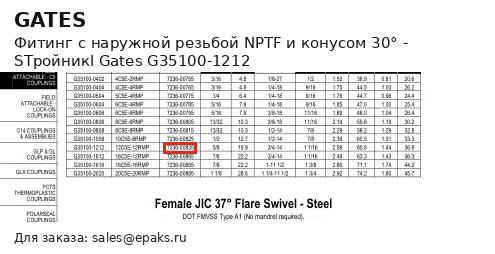 Gates G35100-1212