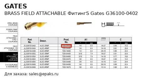Gates G36100-0402