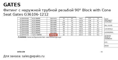 Gates G36106-1212