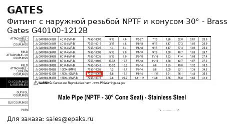 Gates G40100-1212B
