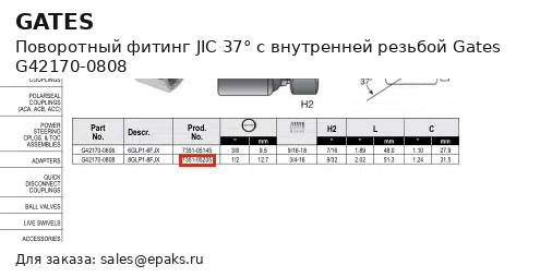 Gates G42170-0808