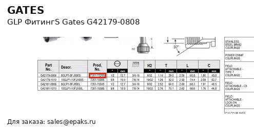 Gates G42179-0808