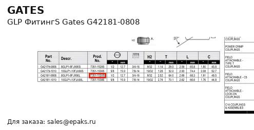 Gates G42181-0808