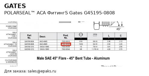 Gates G45195-0808
