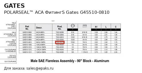 Gates G45510-0810