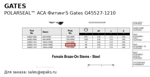Gates G45527-1210
