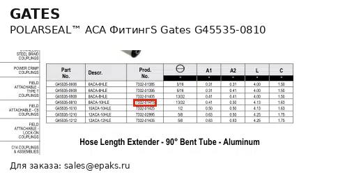 Gates G45535-0810
