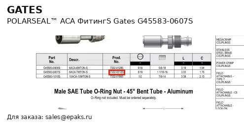 Gates G45583-0607S