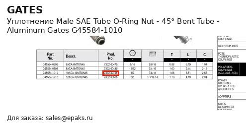 Gates G45584-1010