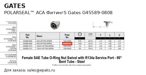Gates G45589-0808
