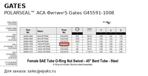 Gates G45591-1008
