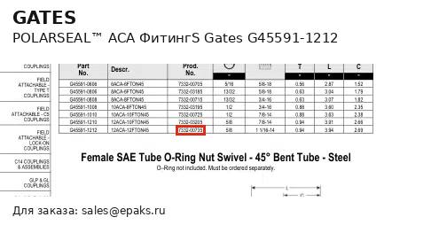 Gates G45591-1212