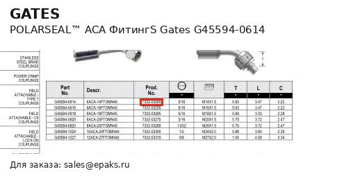 Gates G45594-0614