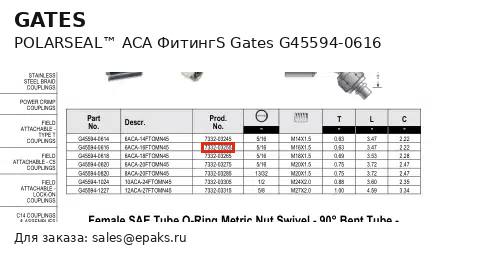 Gates G45594-0616