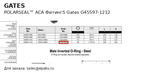 Gates G45597-1212