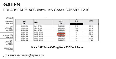 Gates G46583-1210