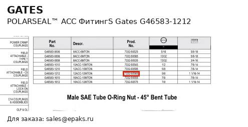 Gates G46583-1212