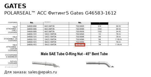 Gates G46583-1612