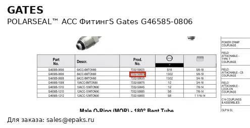 Gates G46585-0806