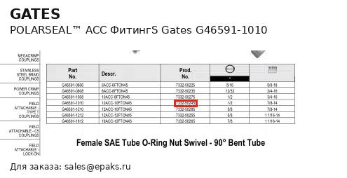 Gates G46591-1010