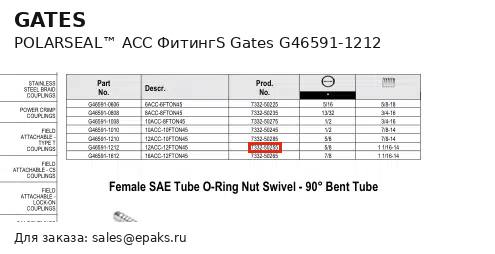 Gates G46591-1212