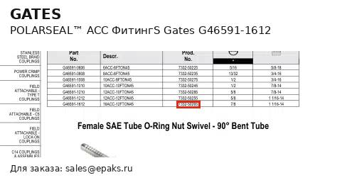 Gates G46591-1612