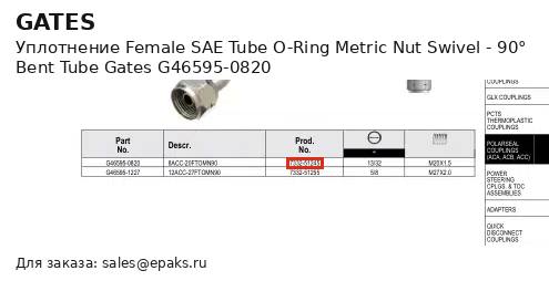 Gates G46595-0820