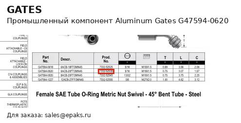Gates G47594-0620