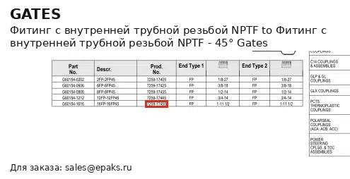 Gates G60154-1616