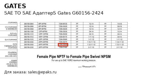 Gates G60156-2424