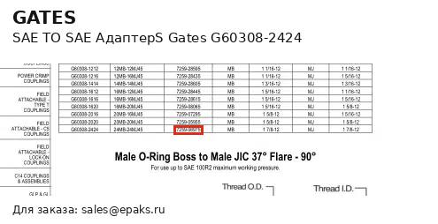 Gates G60308-2424