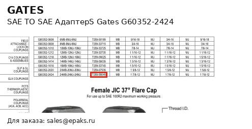 Gates G60352-2424