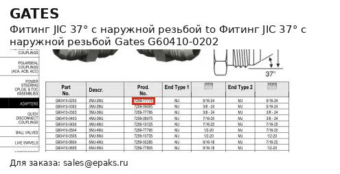 Gates G60410-0202