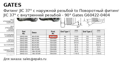 Gates G60422-0404