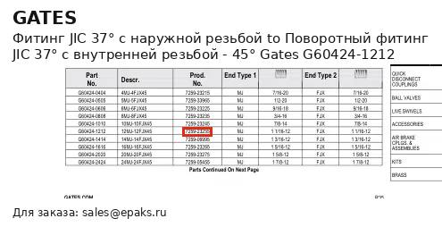 Gates G60424-1212