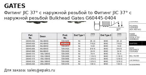 Gates G60445-0404