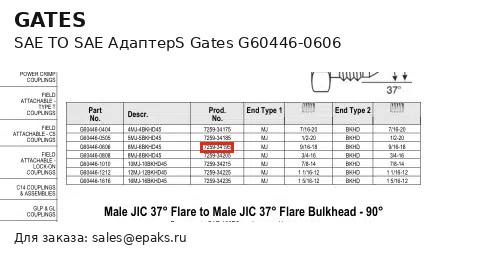 Gates G60446-0606